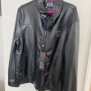 GA Emporio moda Italy Leather Jacket